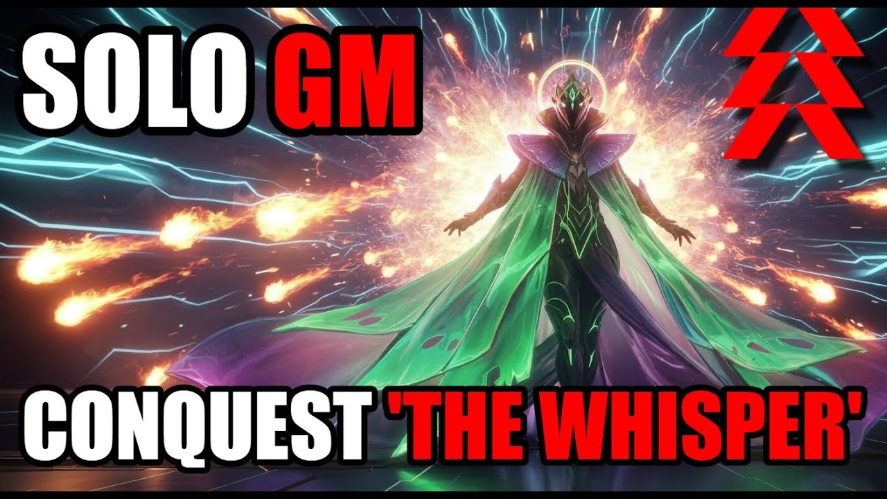 HUNTER Prismatic Build - Solo GRANDMASTER 440 Conquest 'The Whisper' - Destiny 2 Edge Of Fate