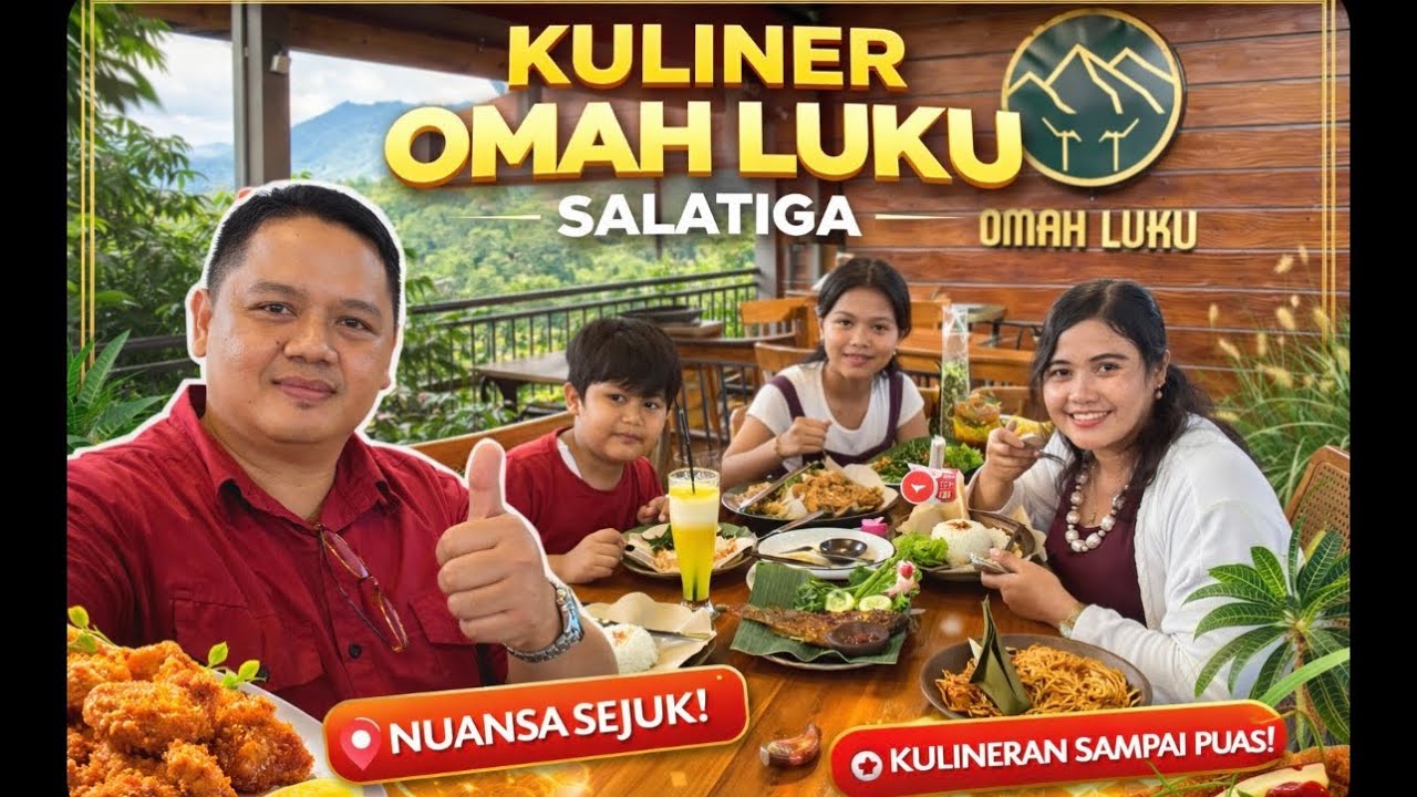 🔴#399 KULINER OMAH LUKU‼️ RASA ENAK, LOKASI ASRI DITENGAH PERSAWAHAN