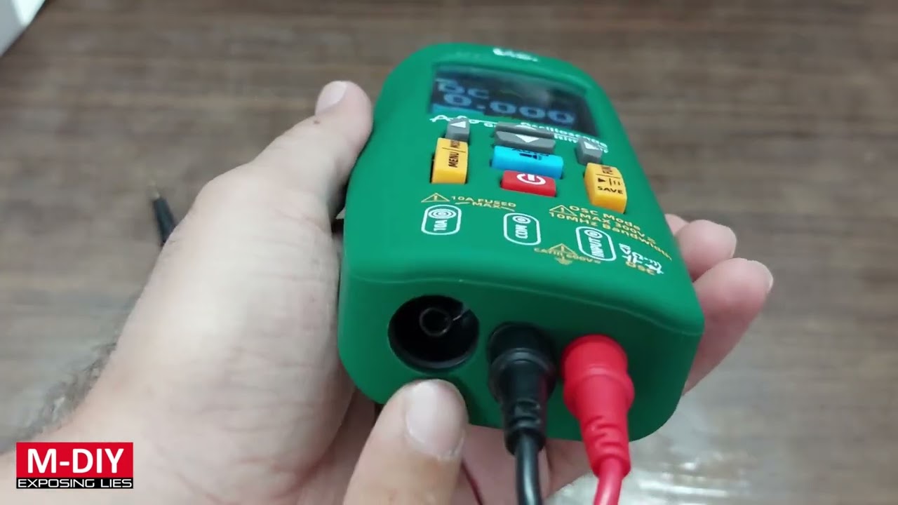How To Use Multimeter Oscillocope HTC DSO 1008S 1080p