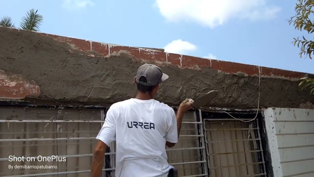 detalles de enjarres de #construccion #alba&ntilde;iles #alba&ntilde;il #trabajando #construccion #obra #chalan
