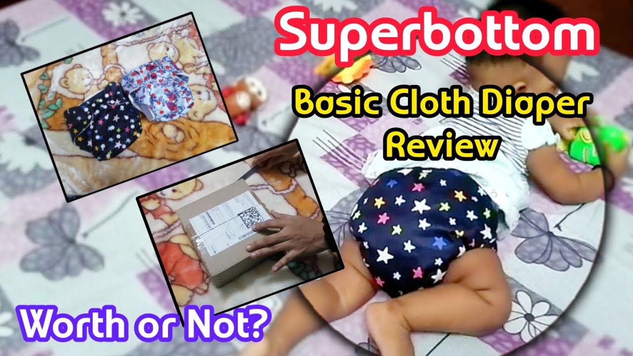 Superbottom Basic Cloth Diaper Review in Tamil|worth or not?|துணி டயப்பர் unboxing|sa child care
