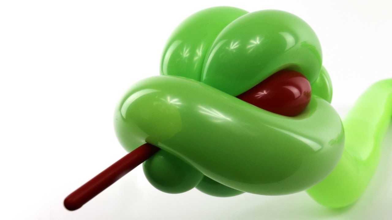 Comment faire un serpent en ballon