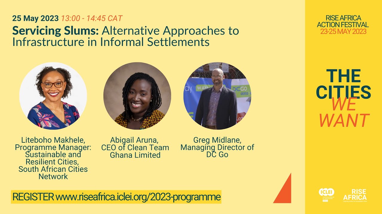 Servicing Slums: Alternative Approaches to Infrastructure in Informal Settlements