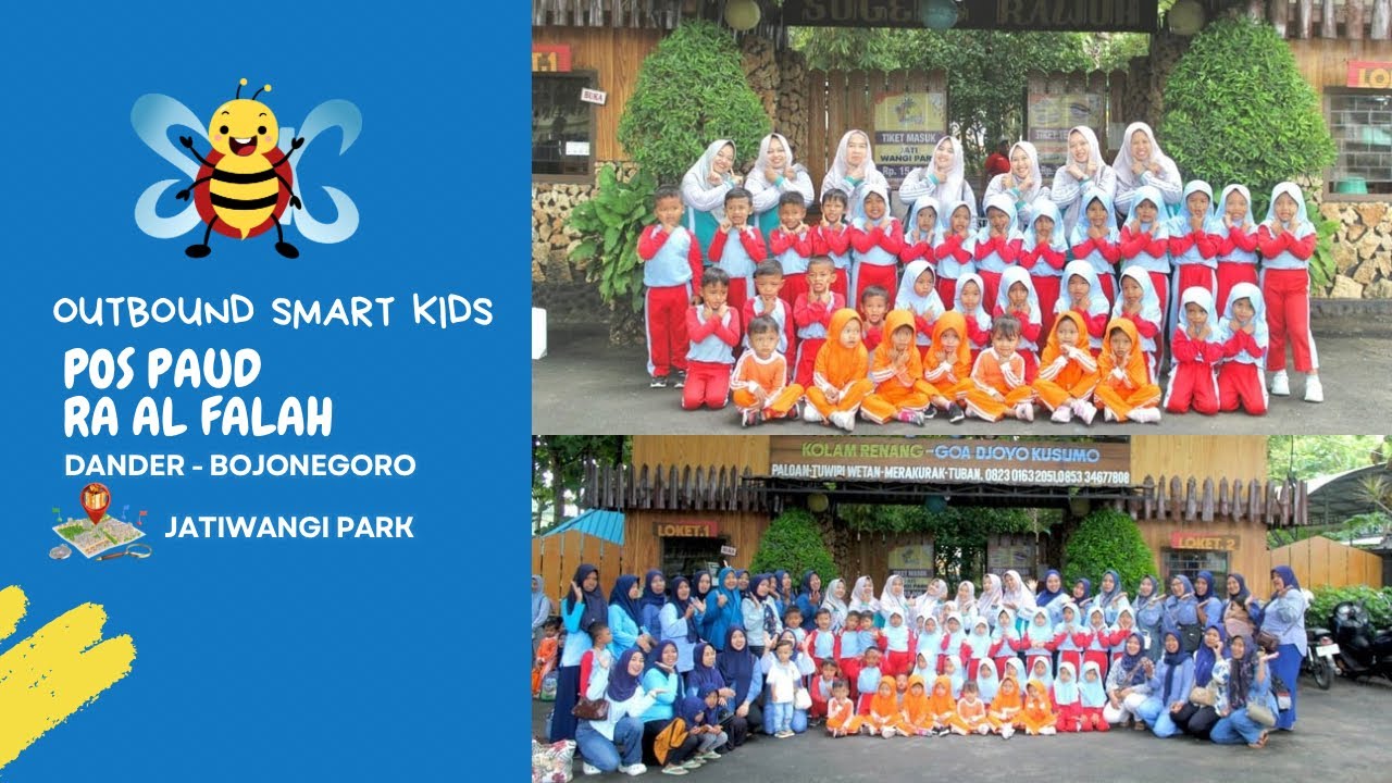 Outbound Anak Pos Paud & RA Al Falah Ngumpakdalem Dander Bojonegoro di Jatiwangi Park Tuban