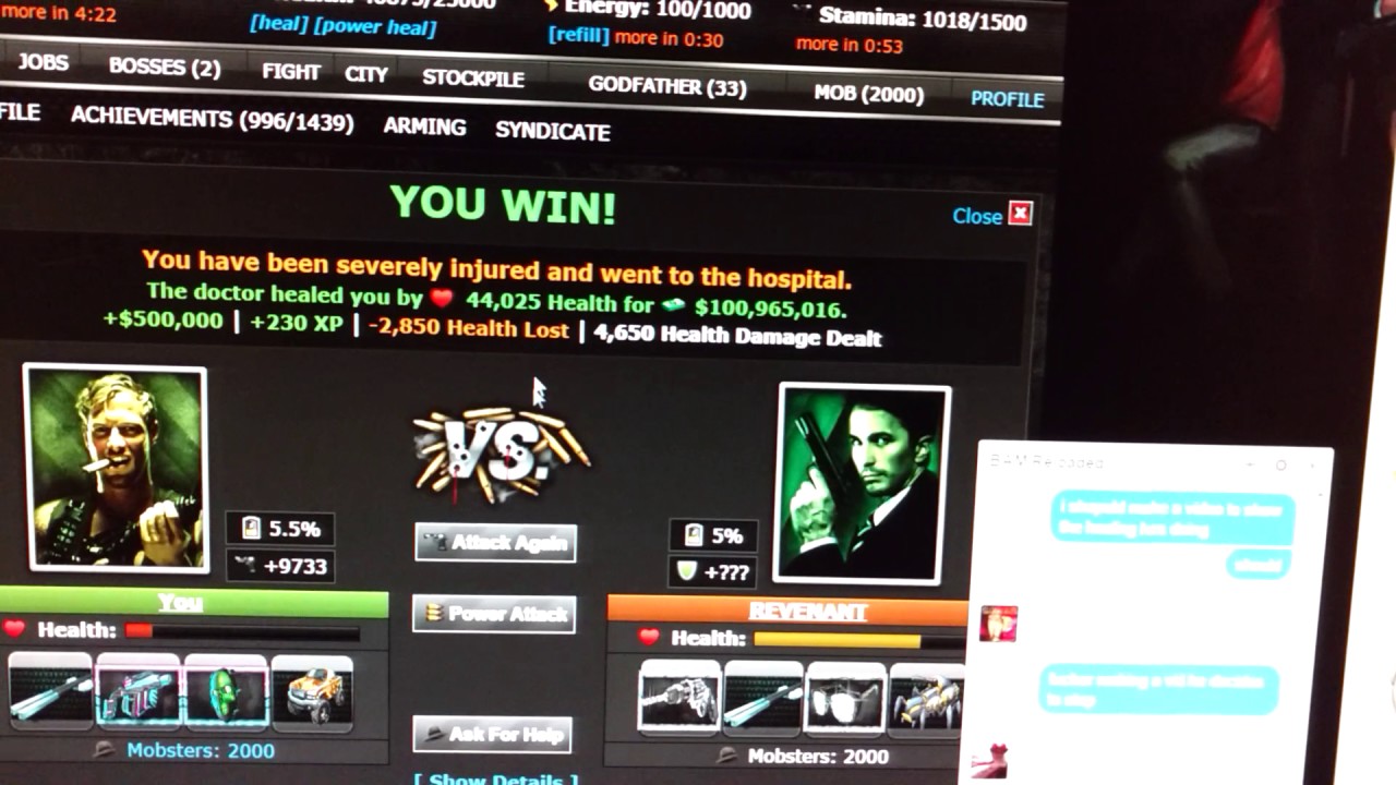 Attacking my bot who's healing nicely lol
