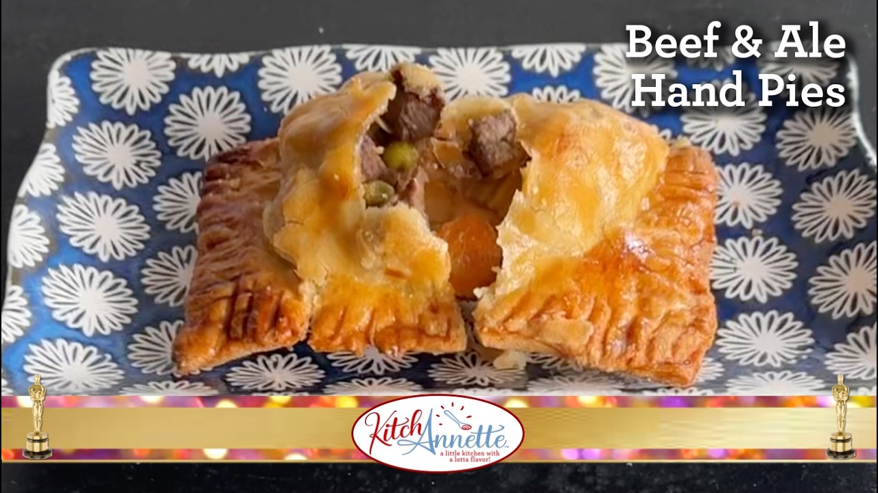 I took a cue from Victor FRANKENSTEIN! He lost a shank, I gain a SHANKINPIE: Beef & Ale Hand Pies