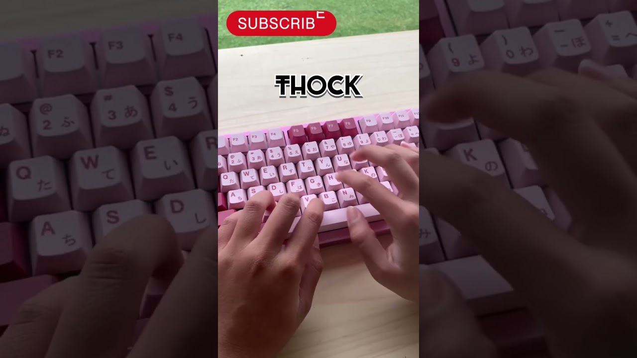 Which team are you in??? #mechanicalkeyboard #soundtest #clack #thocky #creamy #shorts