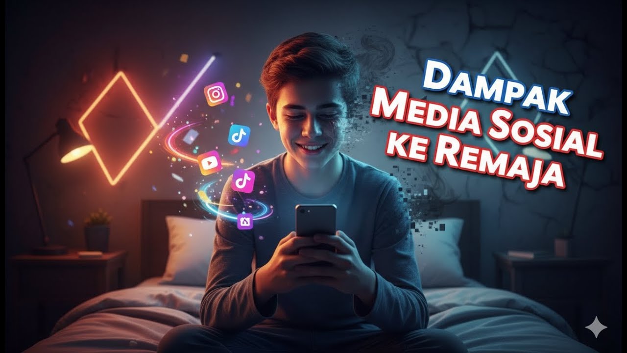 DAMPAK MEDIA SOSIAL KE REMAJA