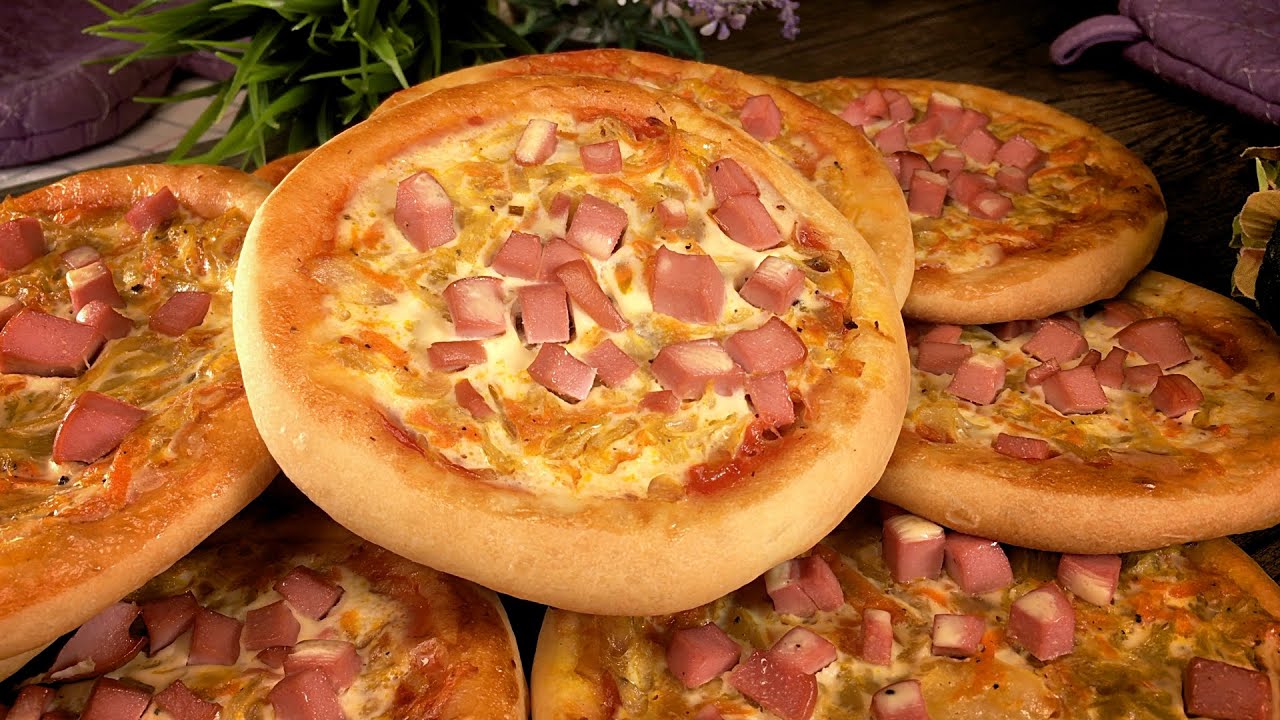 Просто смешайте и испеките | Простой и вкусный рецепт сочной мини-пиццы