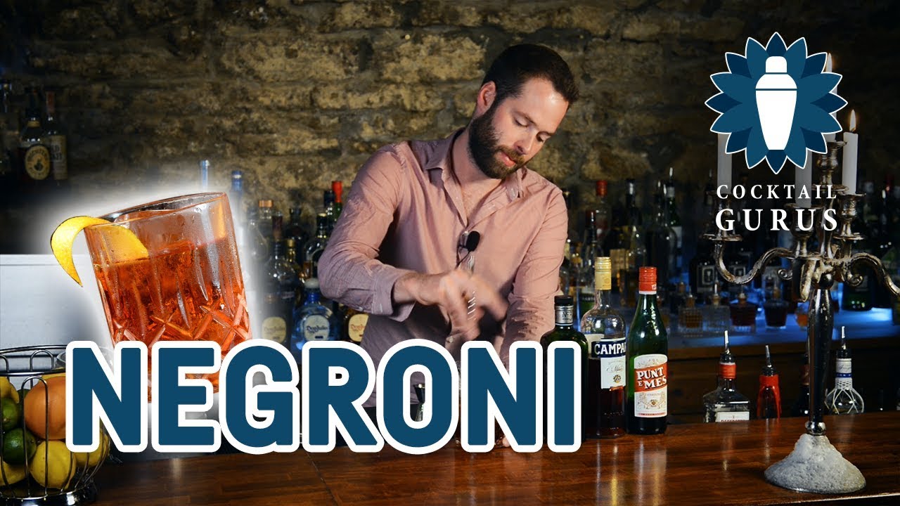 Negroni Cocktail Tutorial & Rezept - Die Cocktail Gurus