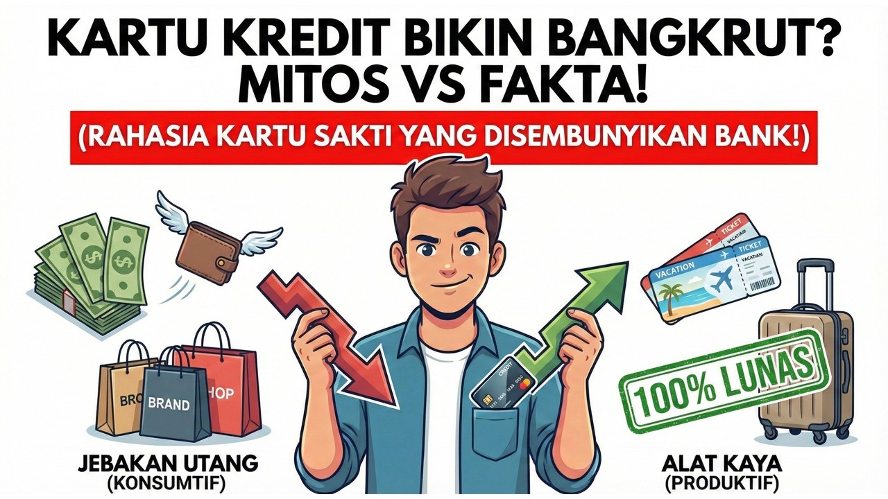 Benarkah Kartu Kredit Selalu Membuat Orang Bangkrut?