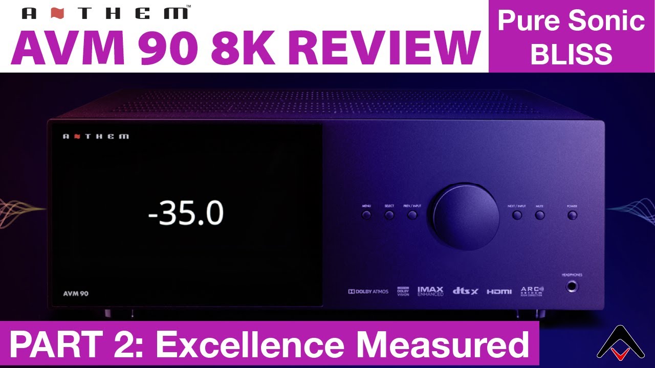 Anthem AVM 90 8K: Best Measuring & Sounding Processor?