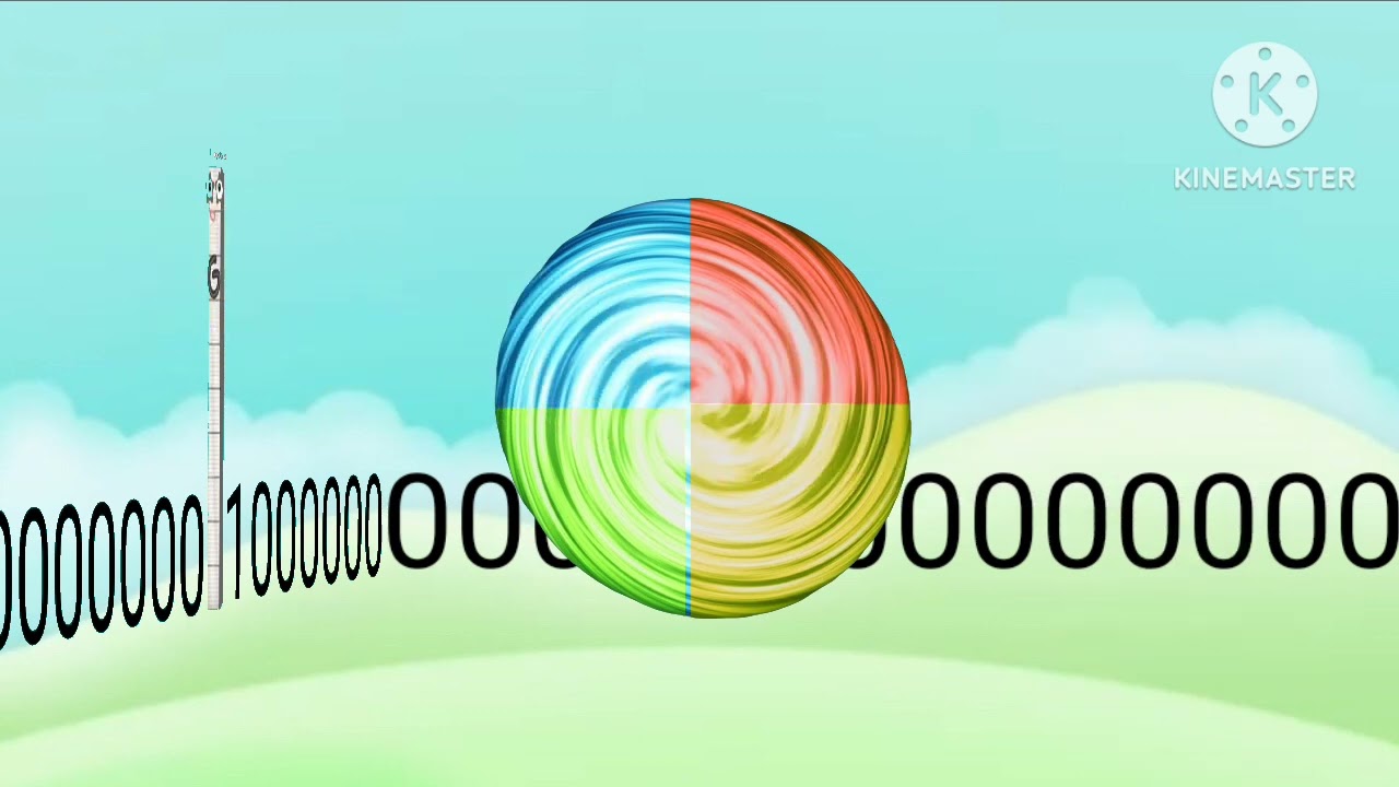 two de numberblocks one tillion de Googol and googolplex