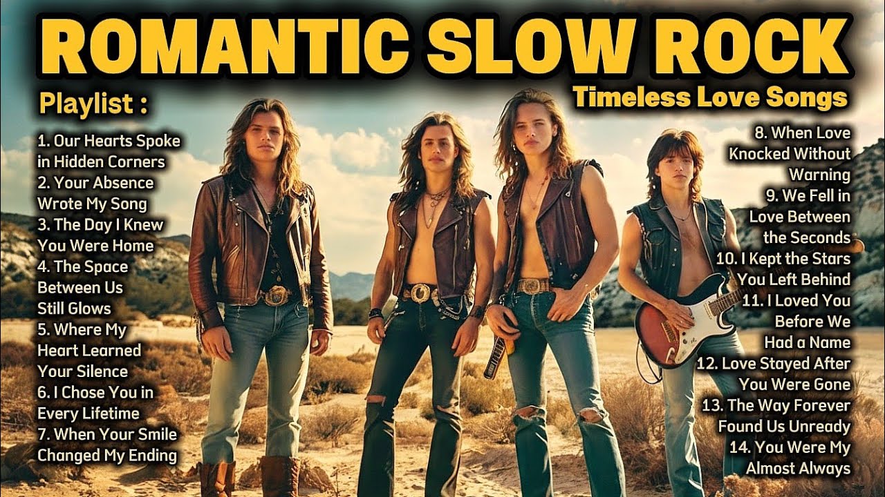 Romantic Slow Rock Collection ❤️ Timeless Love Music