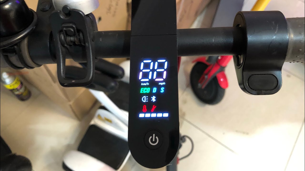 Xiaomi M365 Scooter Upgraded Dashboard with Screen Cover