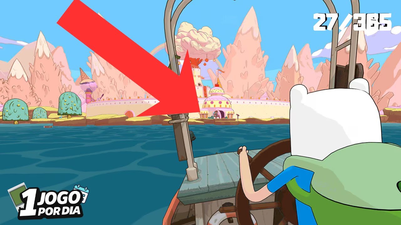 FINN E JAKE ENCONTRARAM O ONE PIECE??? - 1 JOGO POR DIA (27/365)