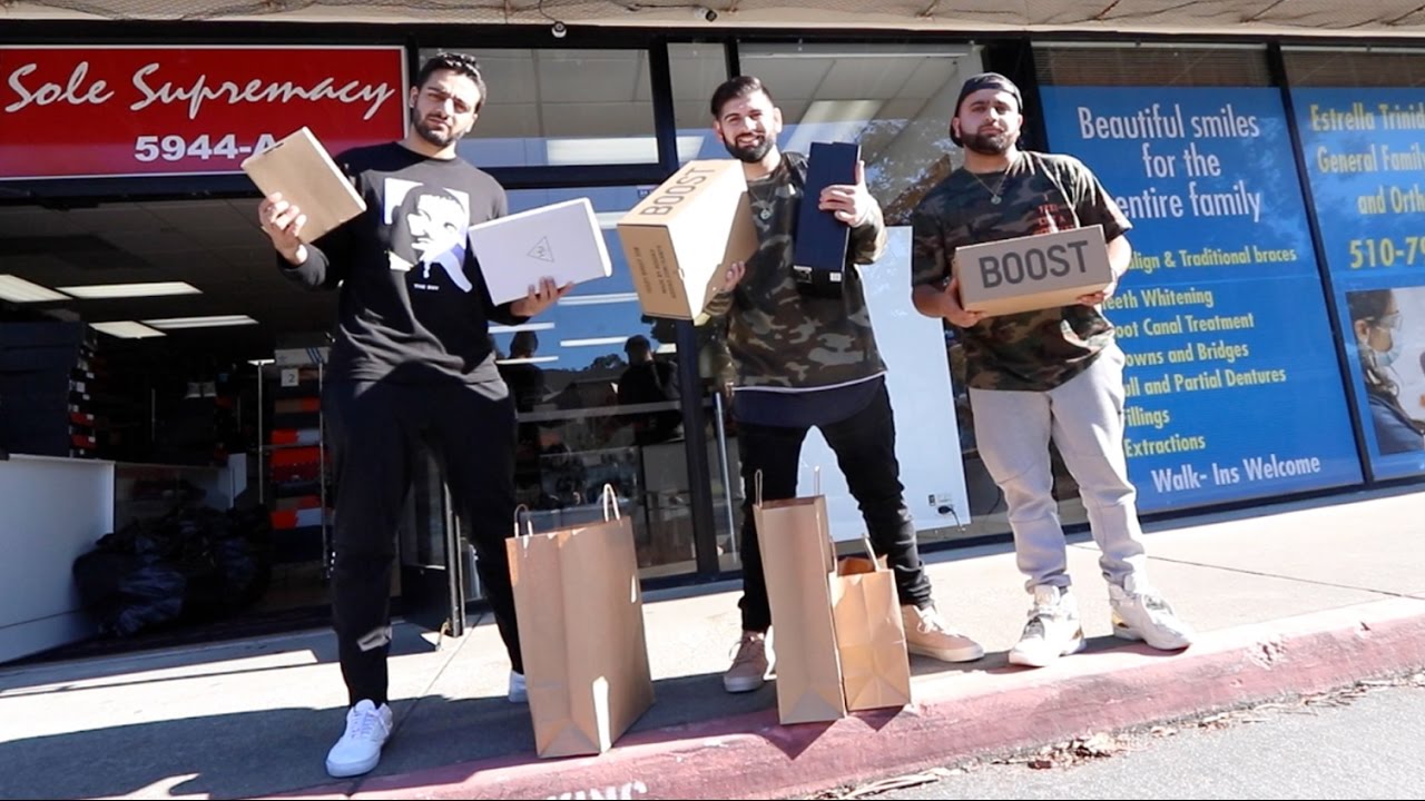 BEST SNEAKER SHOPPING DAY EVER!! (I GOT 7 PAIRS)