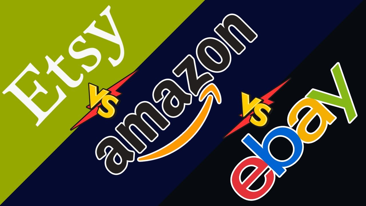 Etsy vs Ebay vs Amazon. Quien es el mejor?
