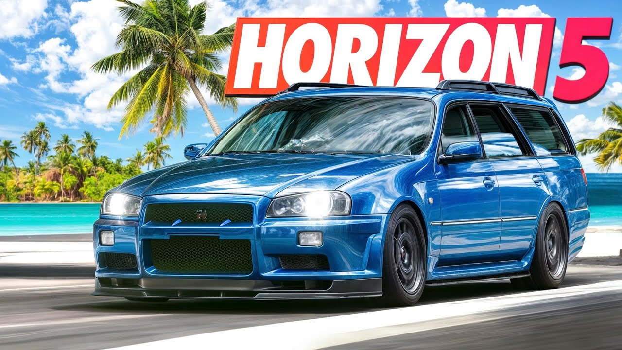 NISSAN SKYLINE R34 WAGON W FORZA HORIZON 5 😍 TEST PŁATNEGO DLC: JDM JEWELS CAR PACK 🤑