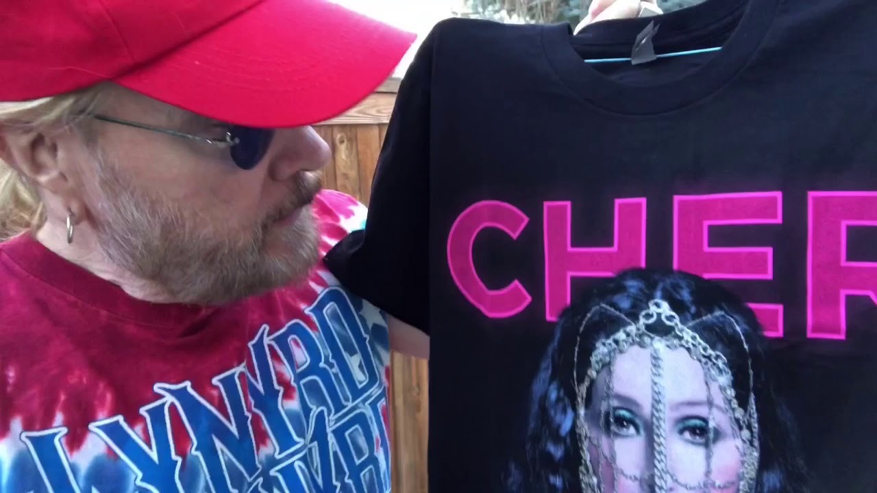 Tucker the Trucker:  Ok. As requested.  I finally burned the Cher shirt