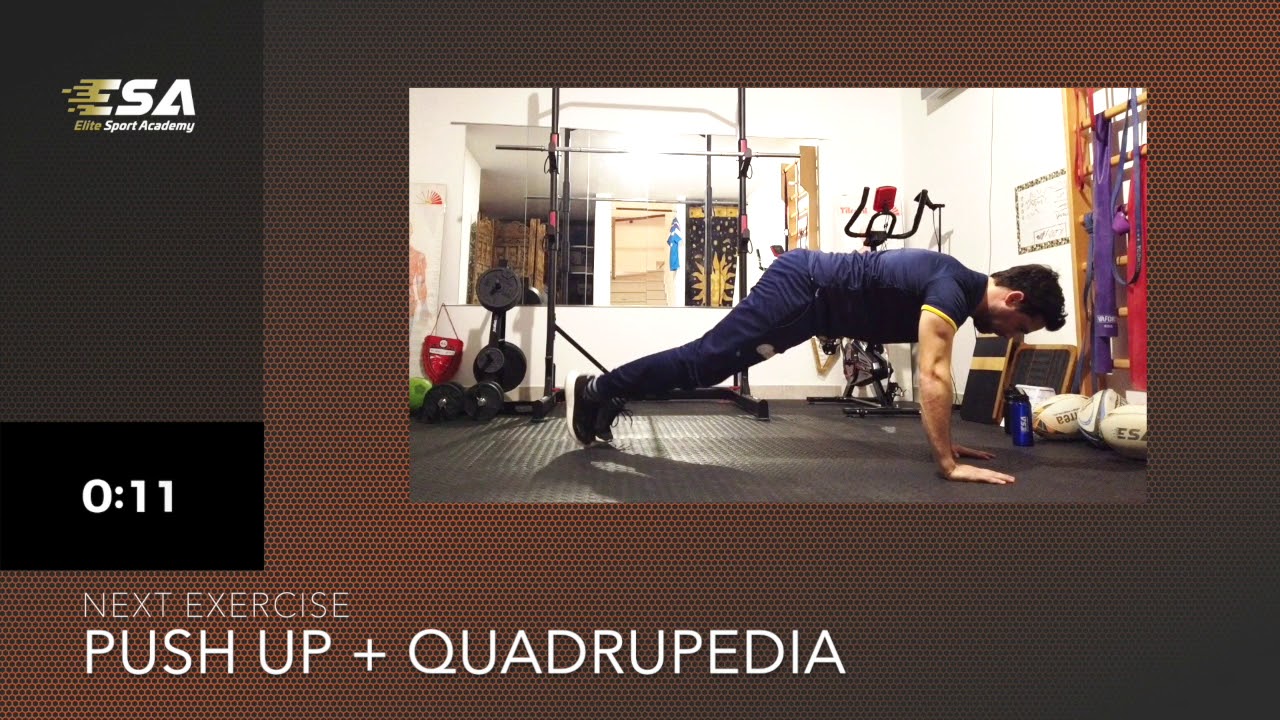 🧡 ESAFIT DAY #11 (20 Minutes) Gym at Home - Online Virtual Training #CARDIO #HIIT Complete Workout