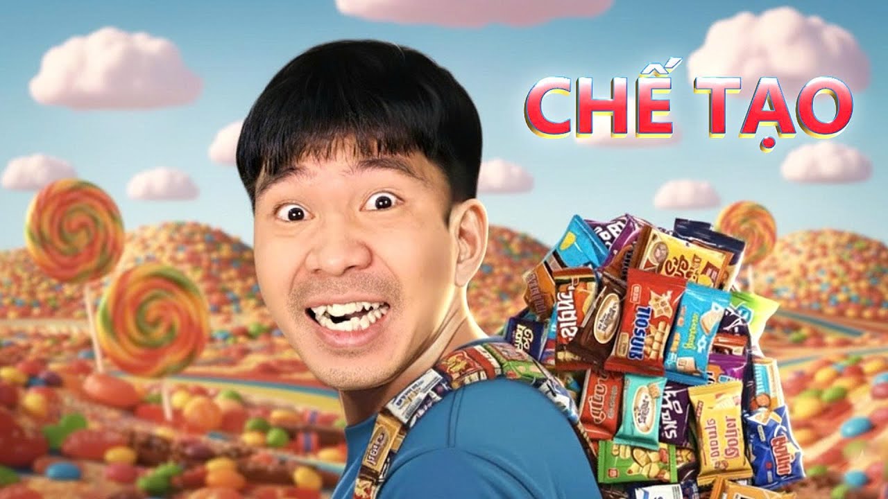 PHD | Chế Tạo Balo Túi Chéo Bằng Bánh Kẹo