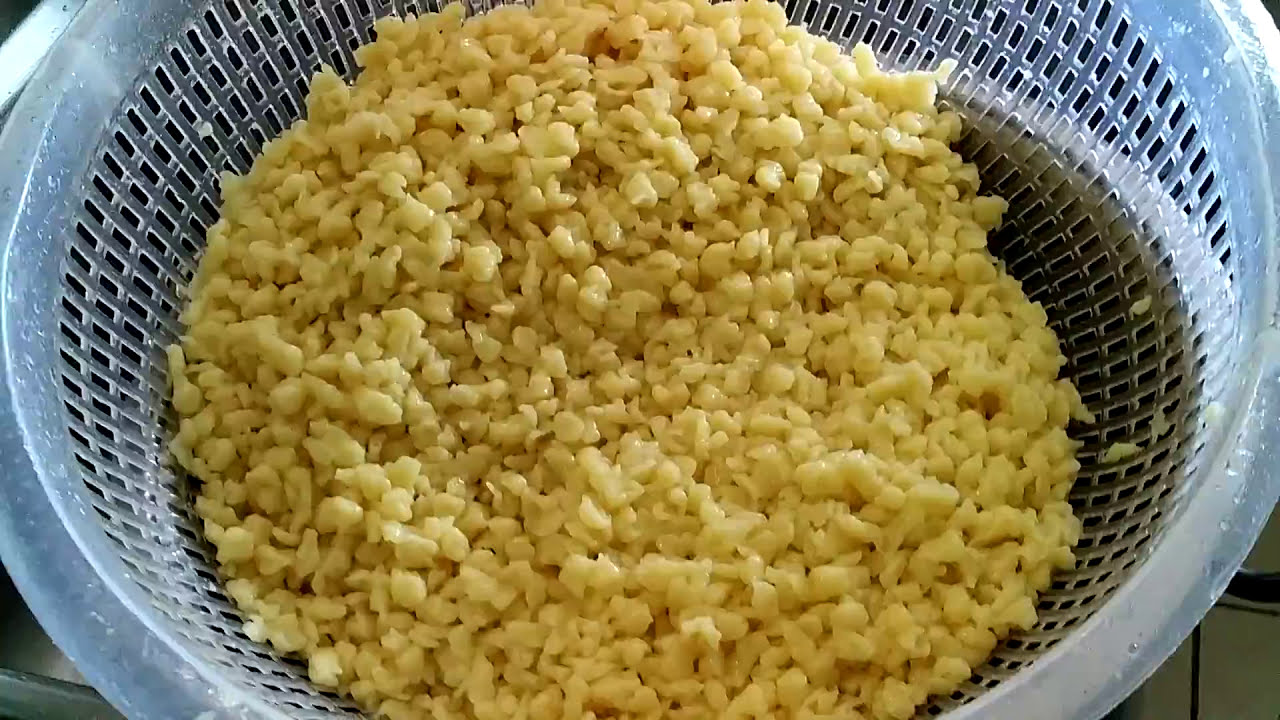 Nokedli készítése 
