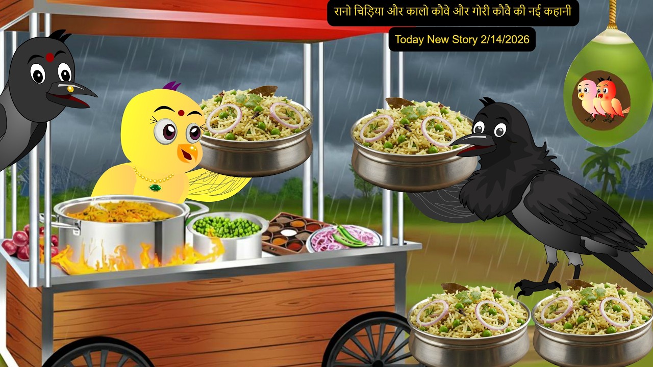 15-2-2026 | Chidiya Wala Cartoon | New Episode Rano Chidiya Ki New Hindi Kahaniyan | Chichu TV