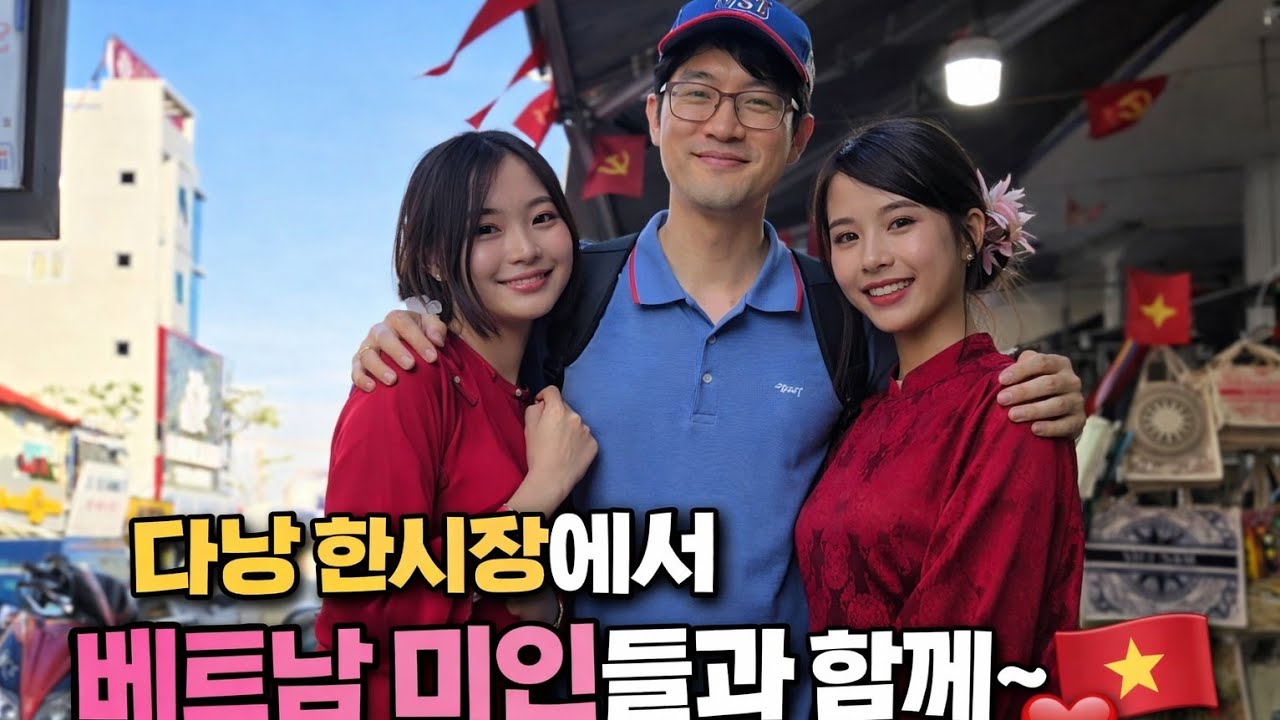 다낭 한시장에서 베트남 미인들을 만나다~🇻🇳❤️#다낭한시장#한시장저렴한곳