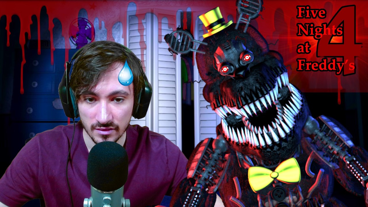 JE DÉCOUVRE FNAF IV EN DIRECT... HORRIBLE ?