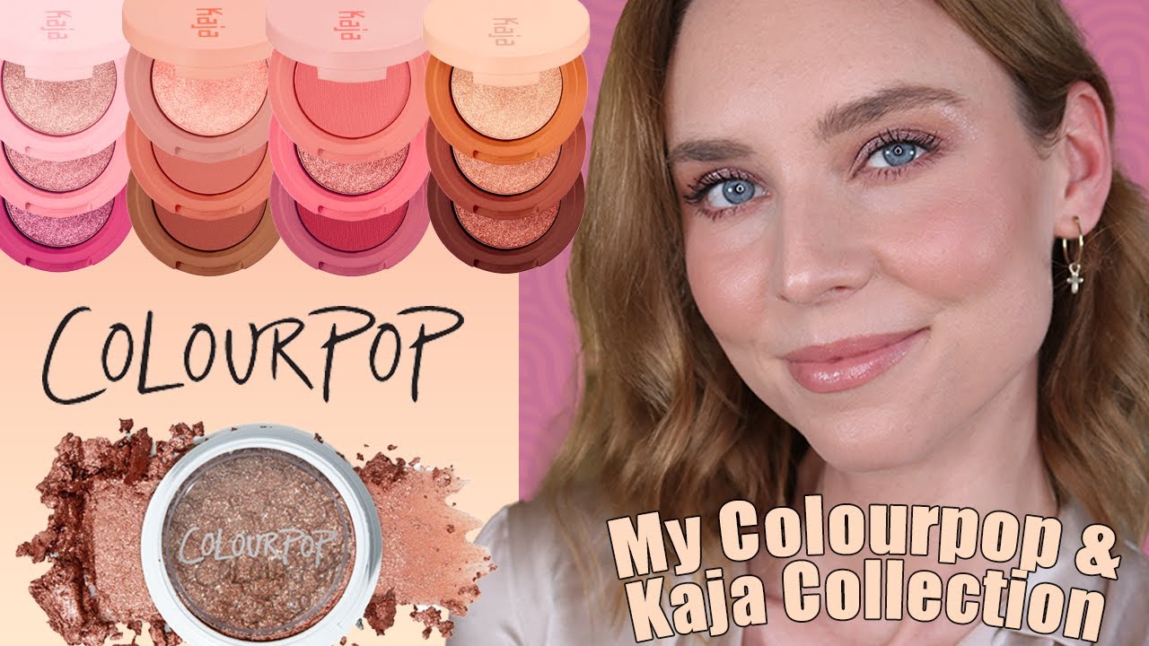 Reviewing ALL of my Kaja & Colourpop Eyeshadows