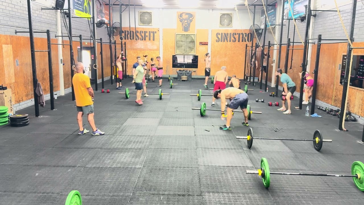 Treino de Crossfit - S Snatch, T2B, HDS, DU
