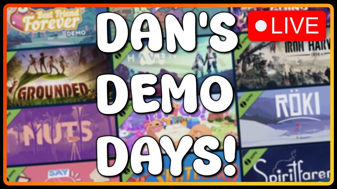 DAN'S DEMO DAYS! - Steam Next Fest 2026 - Demo Gameplay