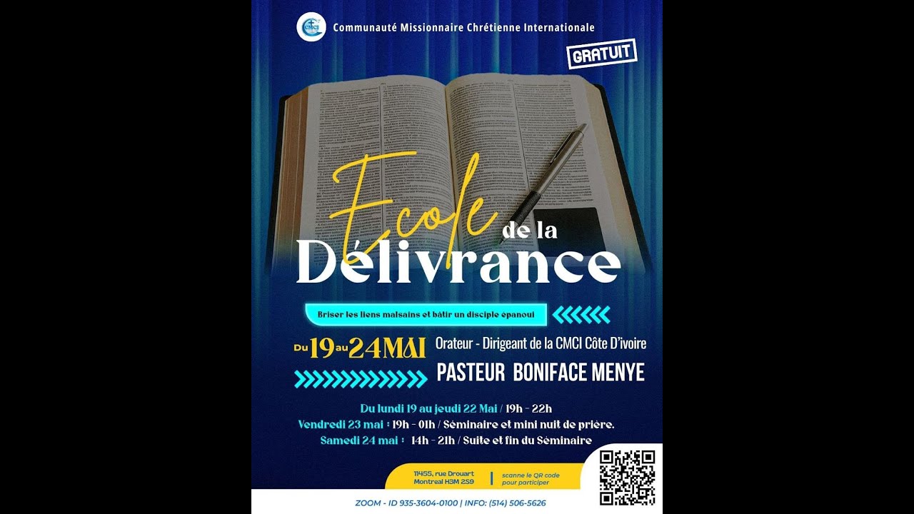 Ecole de la delivrance Jr 01/ Canada 2025 || 19 Mai 2025 || || CMCI Montréal