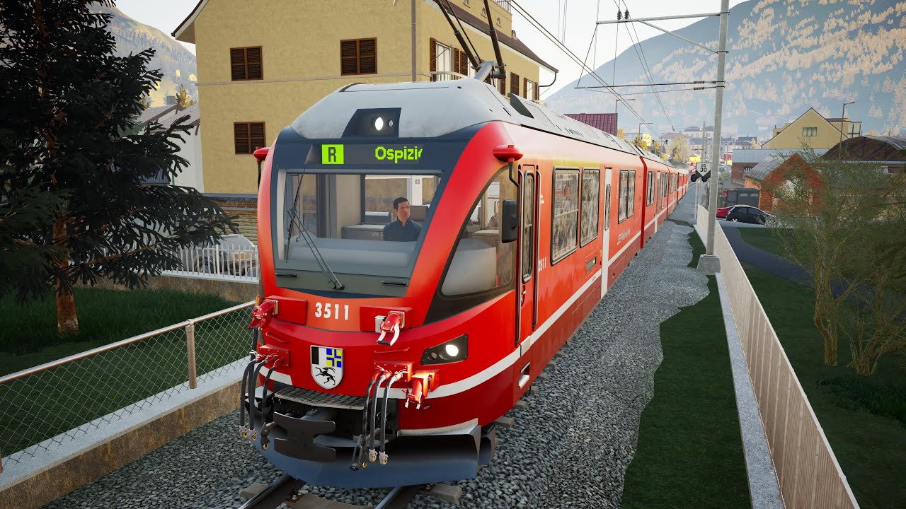 Keep rolling 🚆 Train Sim World 6 Allegra 8/12 RhB Berninalinie 2025.12.24.