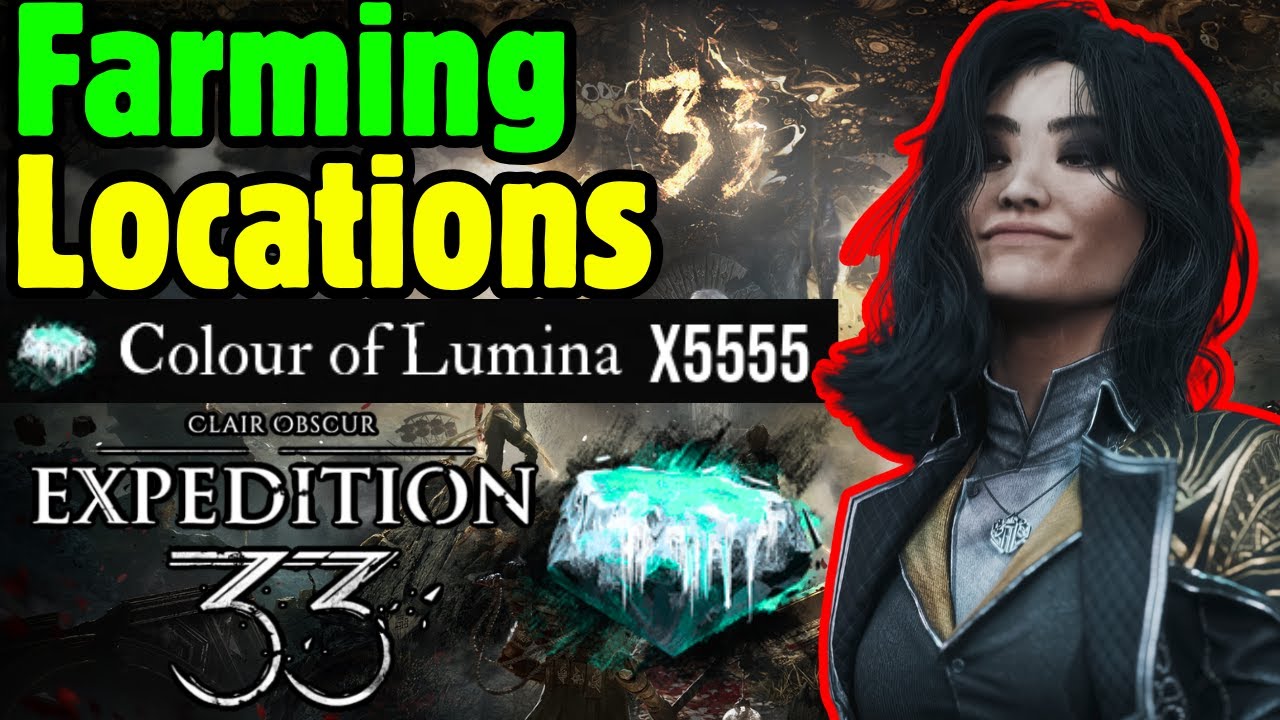 Best Color of Lumina FARMING LOCATIONS in Clair Obscur: Expedition 33