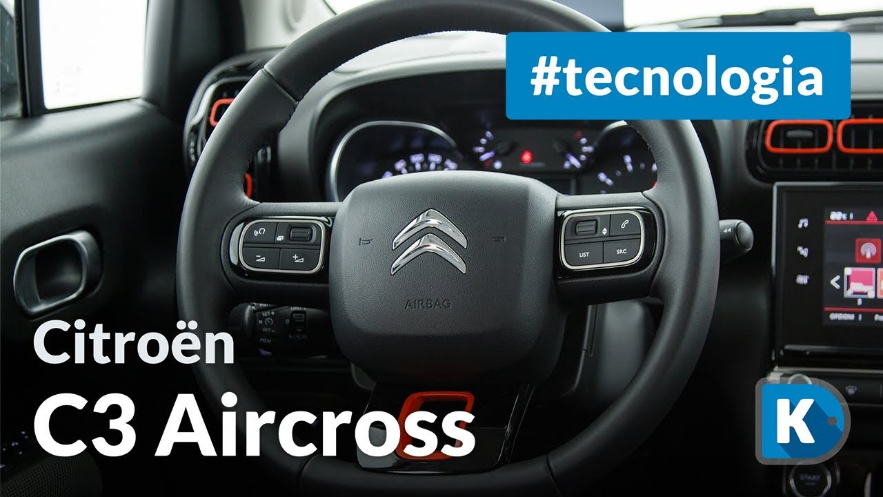 Tanta tecnologia sulla nuova Citroën C3 Aircross