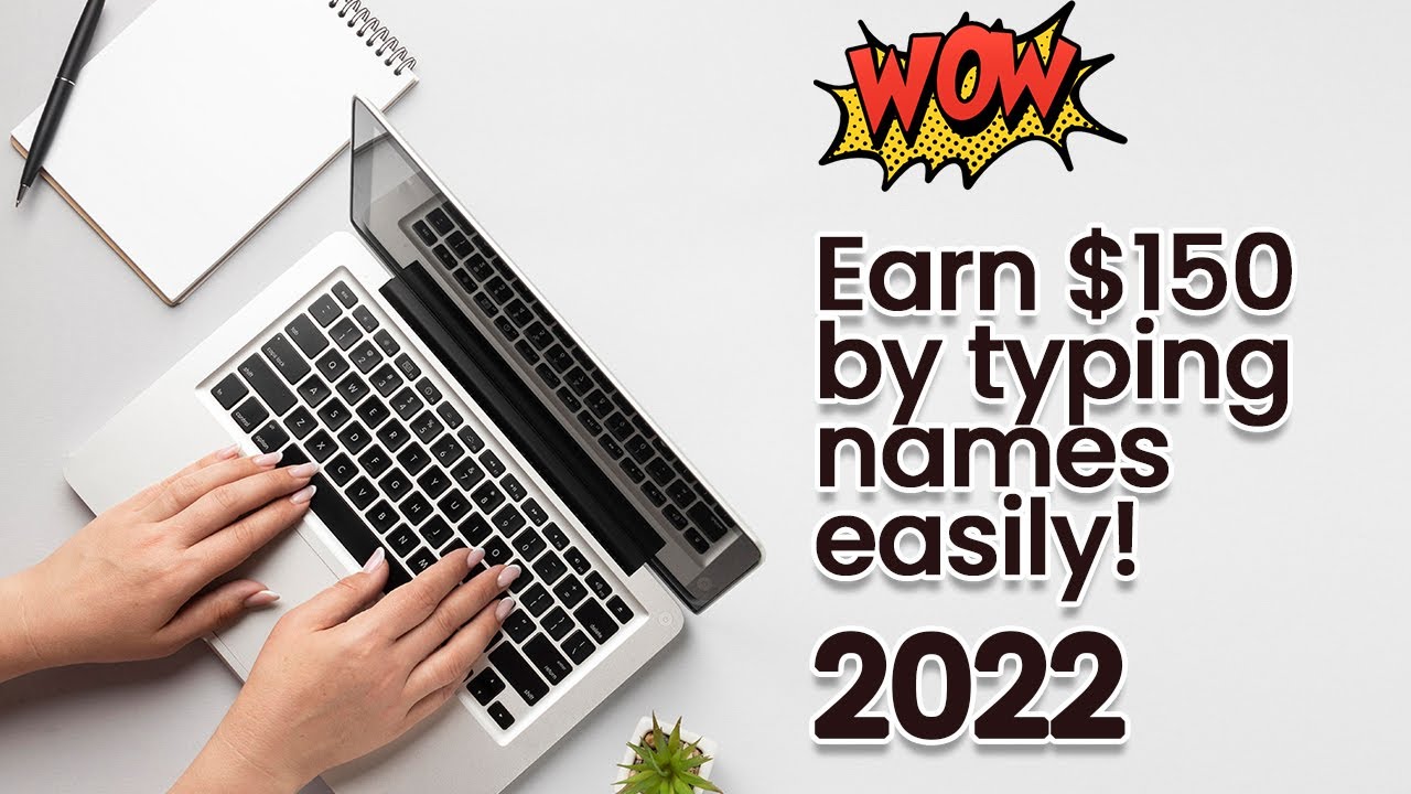 how to earn 150 by typing names easily 1 step (passive income)
