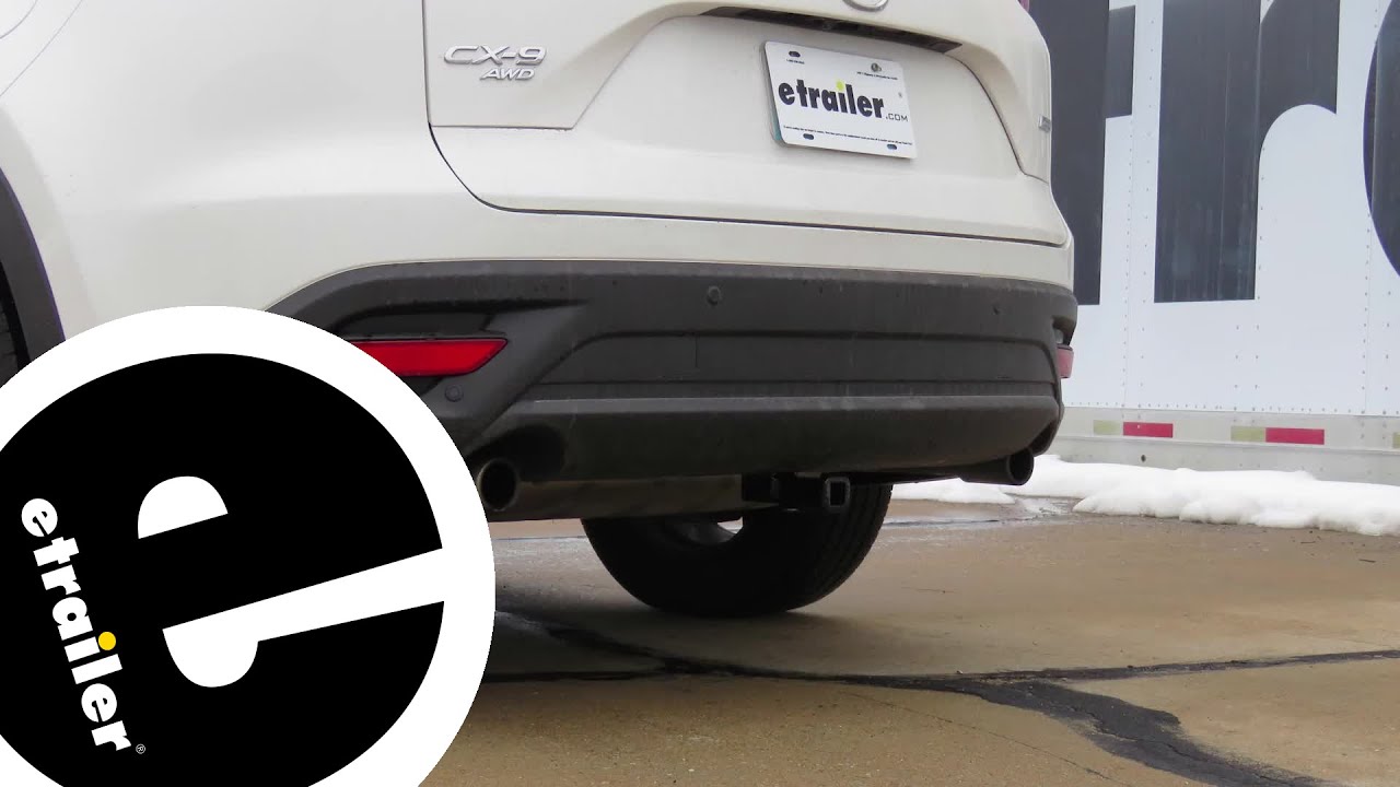 etrailer | How to Install the Curt Trailer Hitch Receiver on a 2018 Mazda CX-9
