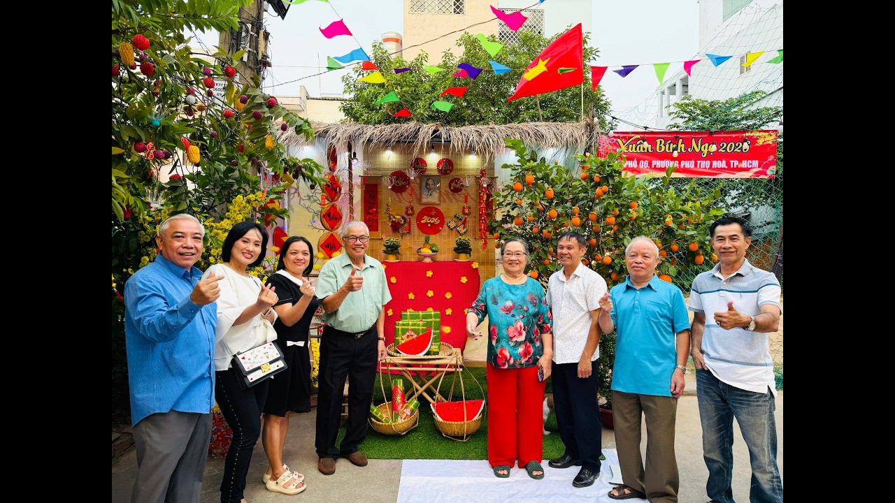 Xuân Đoàn Kết - Tết Nghĩa Tình - Bài dự thi kp6 - Phú Thọ Hòa | Bếp Nhà Jenny