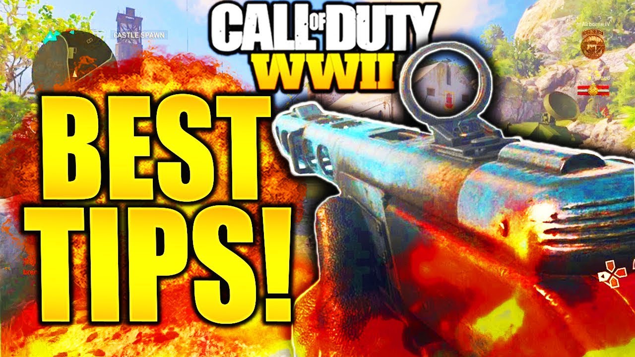 HOW TO BE A GOD AT COD WW2! IMPROVE AT CALL OF DUTY WW2 AND HOW TO GET BETTER COD WW2 BEST TIPS!