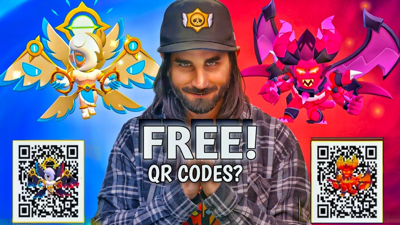 FREE GIFT ANGEL VS DEMON NEW STAR DROPS QR CODES? 🤩 BRAWL STARS QR CODE!