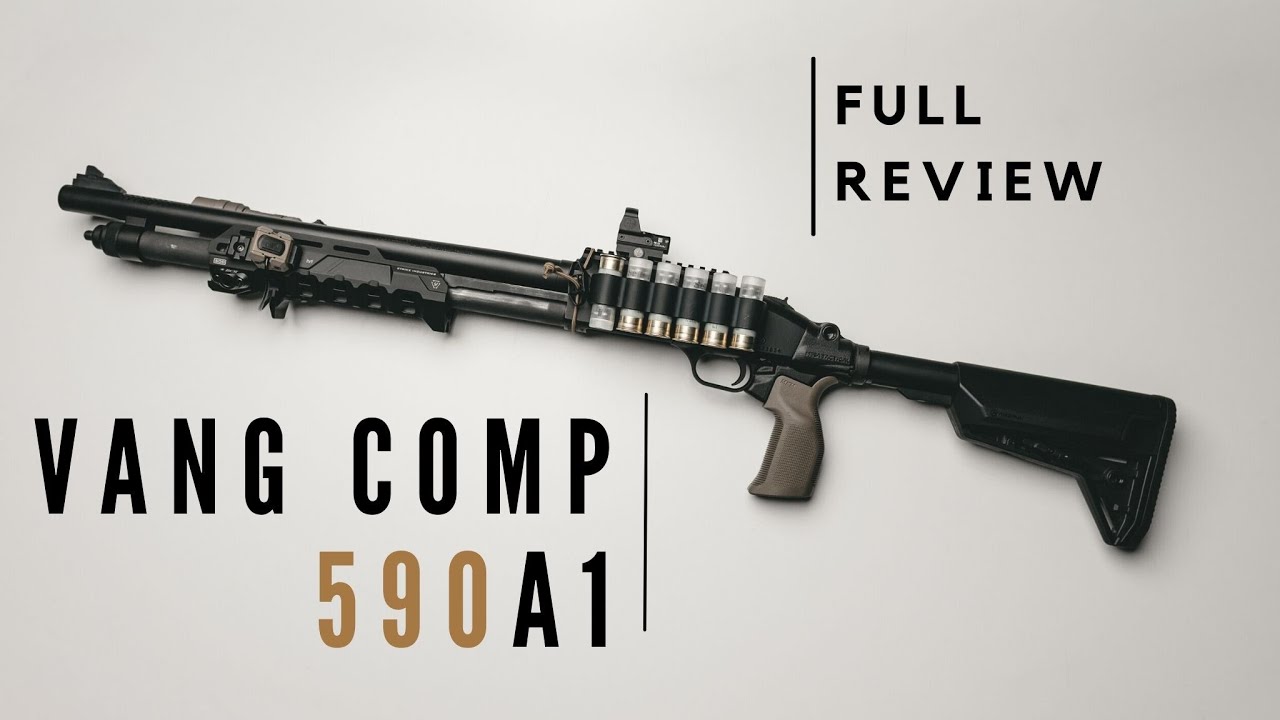 Mossberg 590 Custom Shotgun Build (Vang Comp 590A1) Full Review