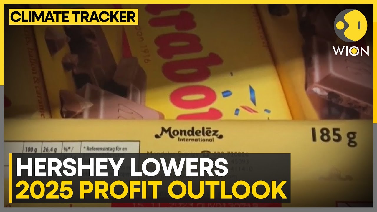 Hershey Lowers 2025 Profit Outlook | World News | WION Climate Tracker