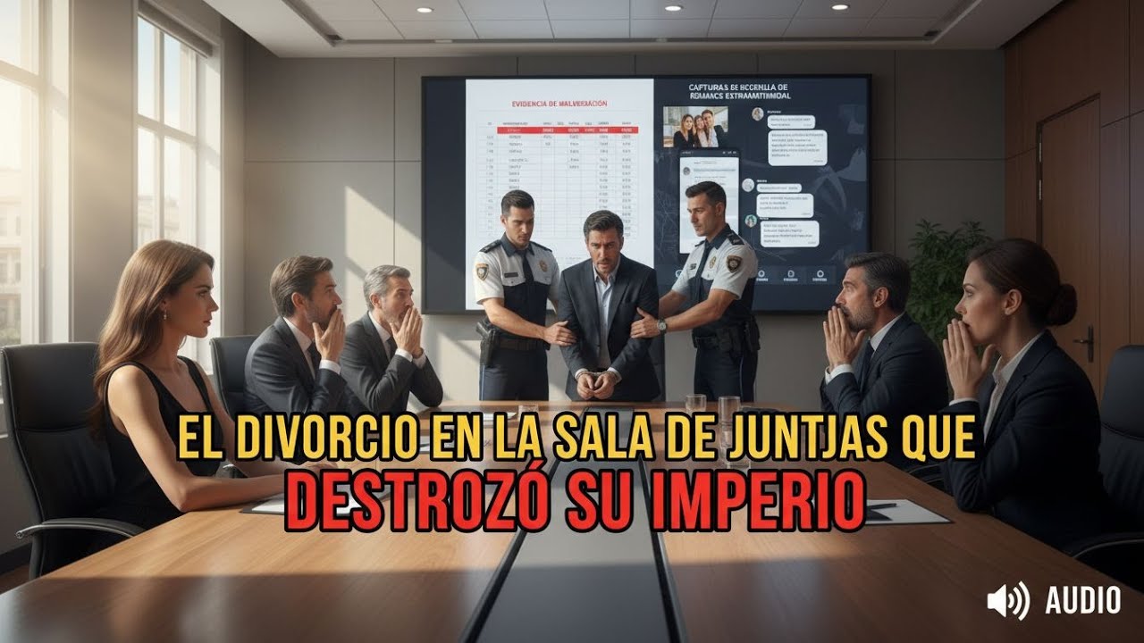 EL DIVORCIO PÚBLICO EN LA SALA DE JUNTAS, LA RUINA INESPERADA DEL TRAIDOR