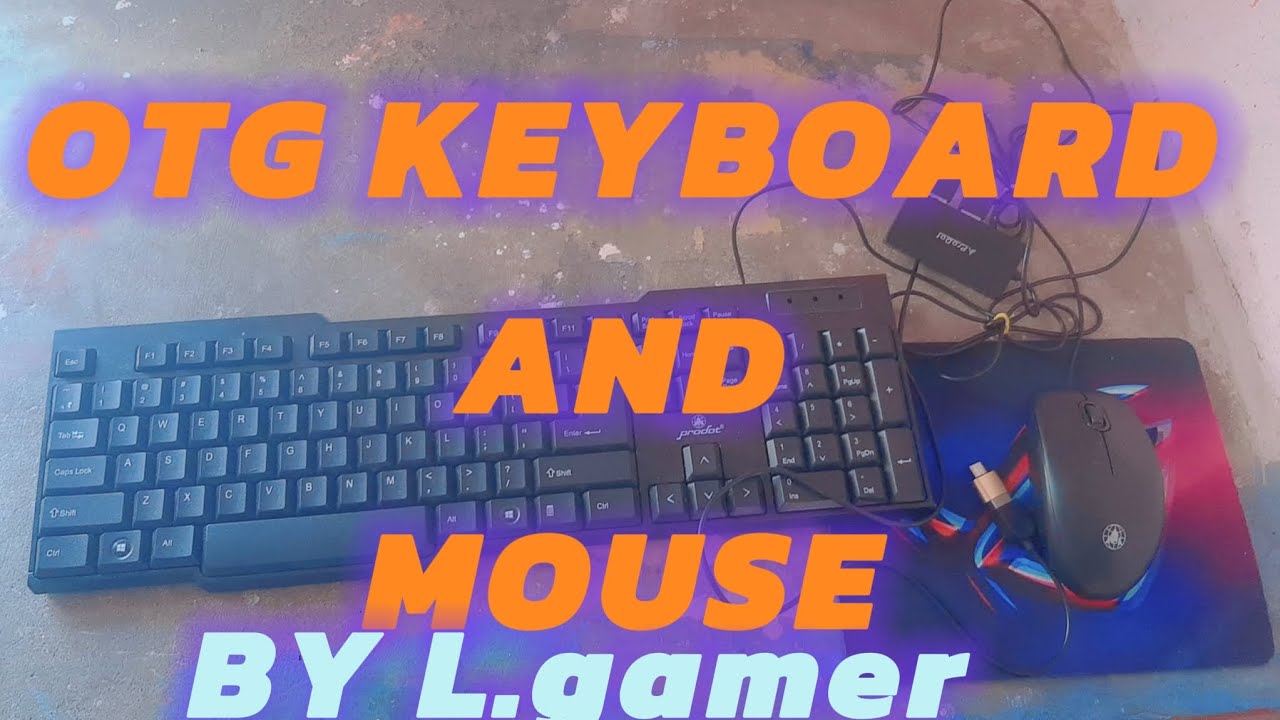OTG keyboard and mouse #subscribe please#