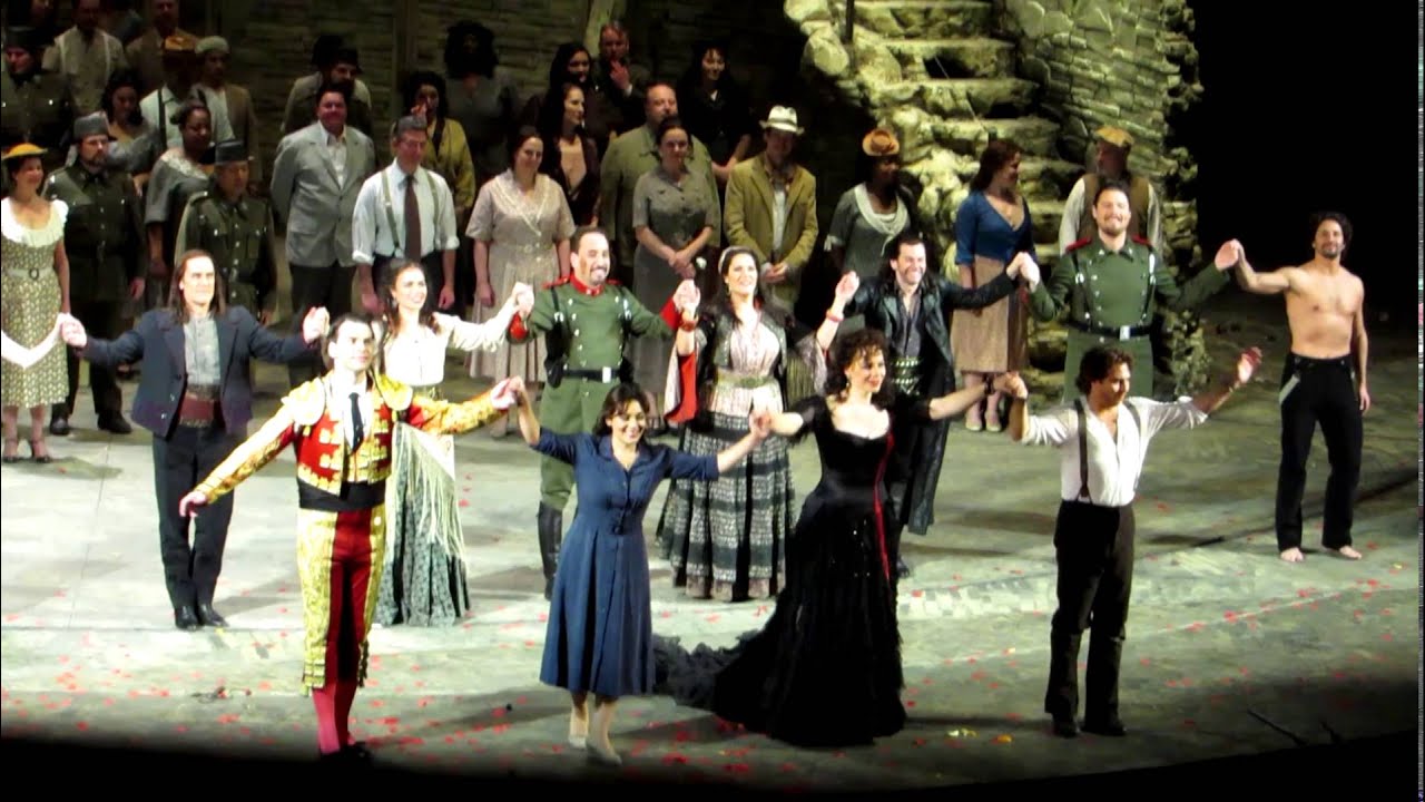 ROBERTO ALAGNA CARMEN 23 FEVRIER 2015 CURTAIN CALL