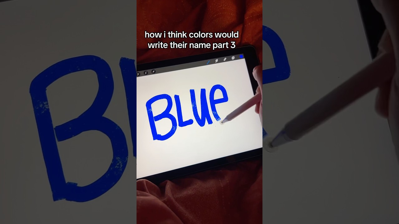 what color should i do next? #handwritingstyles #color #writing #ipadlettering #procreate #lettering