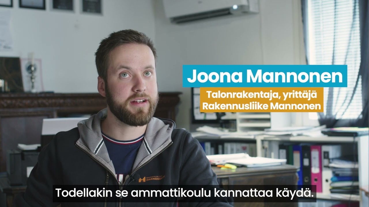 Sataedu Rakennusala Joona Mannonen
