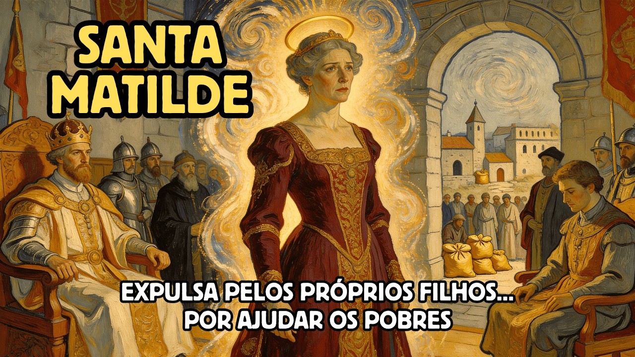 14 de Março - Santa Matilde: Expulsa pelos Próprios Filhos por Ajudar os Pobres